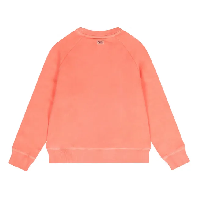 Sweat Fluo Coton Bio | Rose
