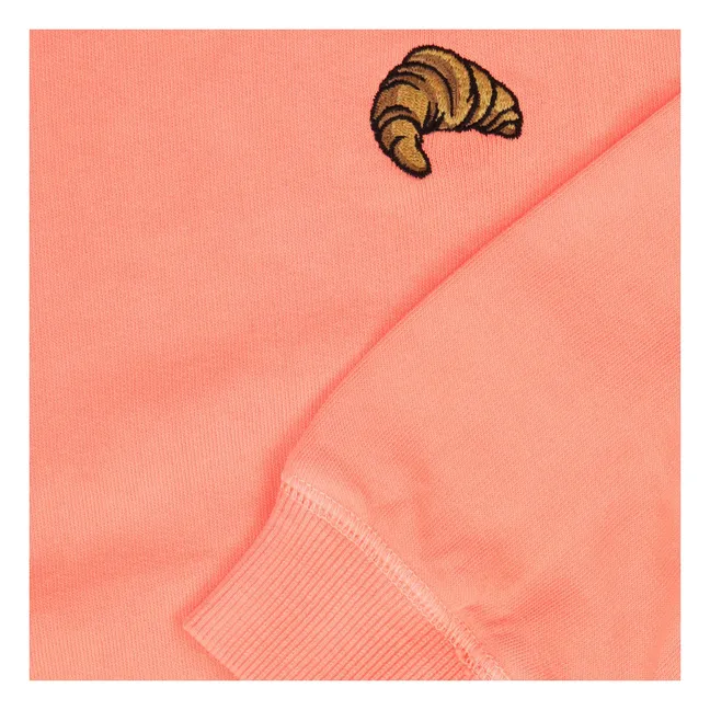 Sweat Fluo Coton Bio | Rose