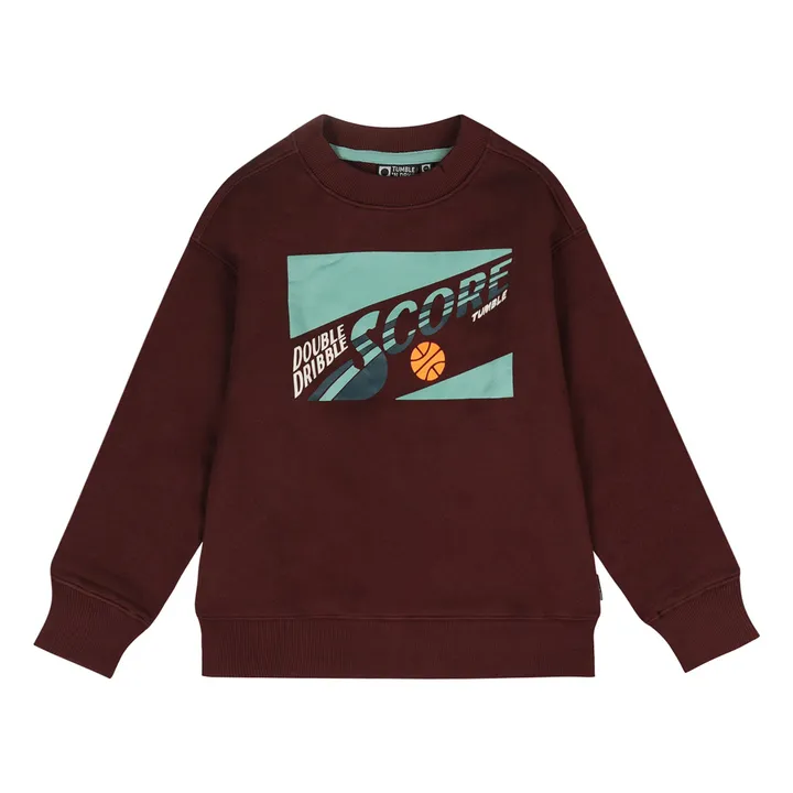 Slam Dunk Sweat Algodón orgánico | Burdeos- Imagen del producto n°0