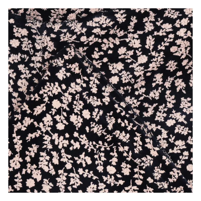 Legging Grazie Fleuri | Bleu nuit