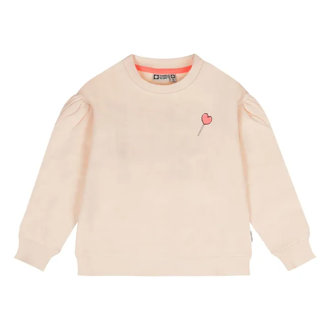 Sweat Amore Coton Bio | Rose poudré
