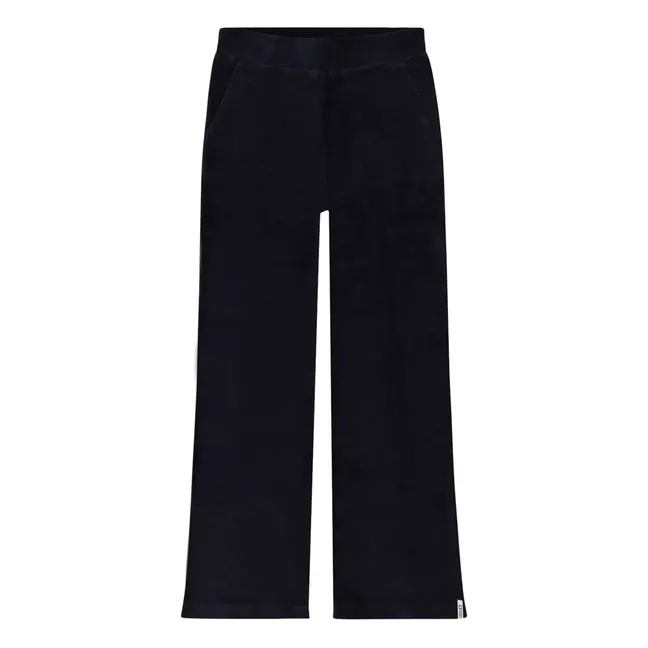 Pantalon Willow Coton Bio | Bleu nuit