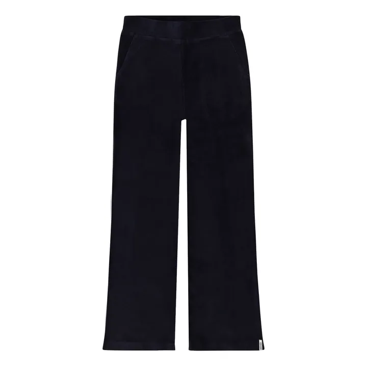 Pantalon Willow Coton Bio | Bleu nuit- Image produit n°0