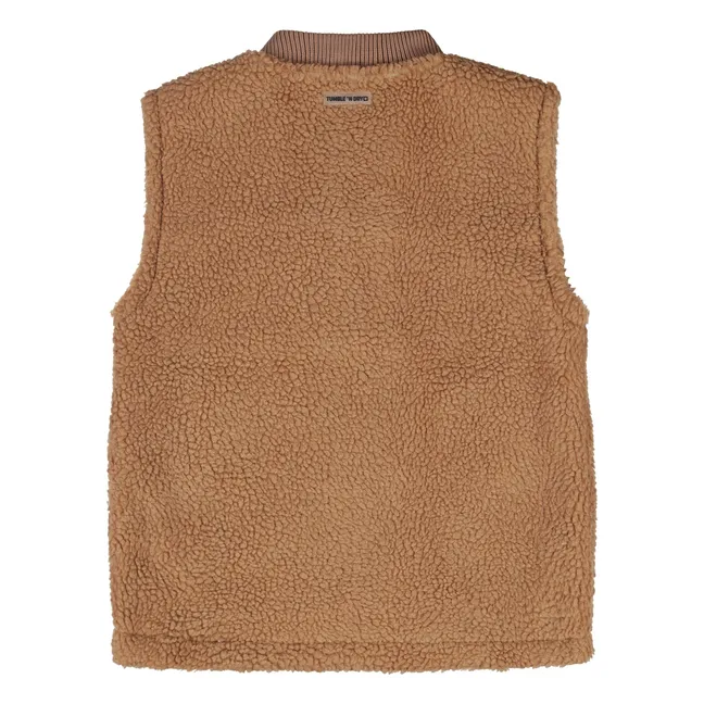 Veste Sans Manches Opposite Fibres Recyclées | Beige