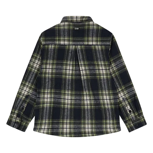 Contest Carreaux shirt  | Midnight blue