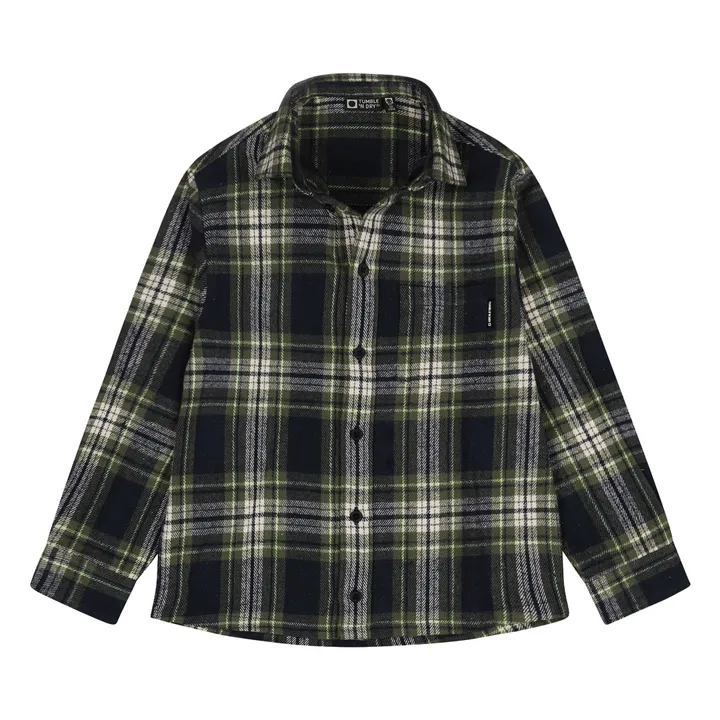 Chemise Contest Carreaux  | Bleu nuit- Image produit n°0