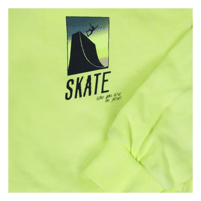 Sweat Trick Coton Bio | Jaune