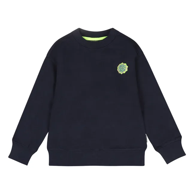 Sweat Heelflip Coton Bio | Bleu nuit