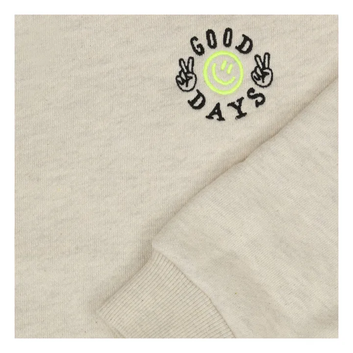Sweat Deck Coton Bio | Blanc cassé- Image produit n°4