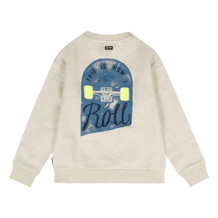 Sweat Deck Coton Bio | Blanc cassé- Image produit n°3