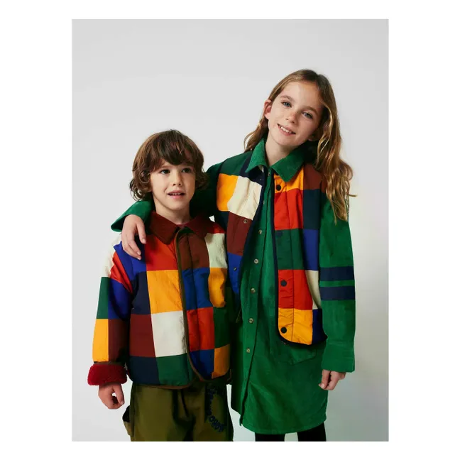 Veste Sans Manches Réversible Fibres Recyclées | Jaune