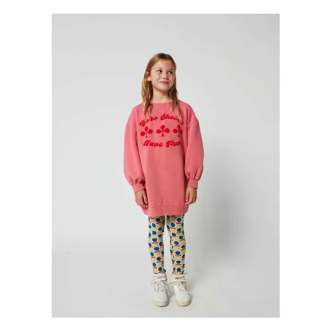 Geometrische Leggings Bio-Baumwolle | Seidenfarben