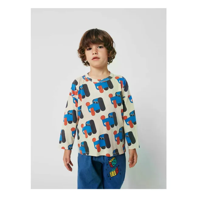 T-shirt Chiens Coton Bio | Sable