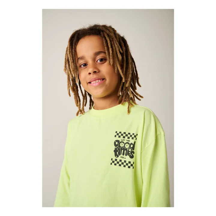 T-shirt Grind Coton Bio | Jaune- Image produit n°6