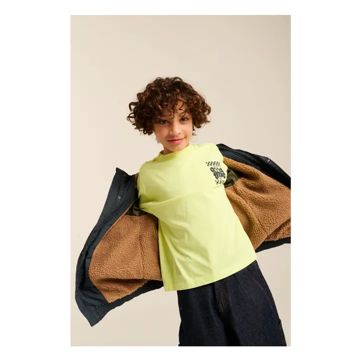 T-shirt Grind Coton Bio | Jaune- Image produit n°2