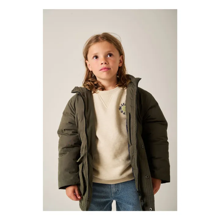 Sweat Deck Coton Bio | Blanc cassé- Image produit n°6