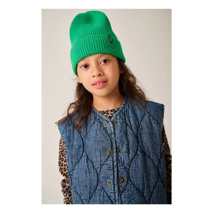 Gilet Sans Manches Demain Léopard | Marron- Image produit n°7