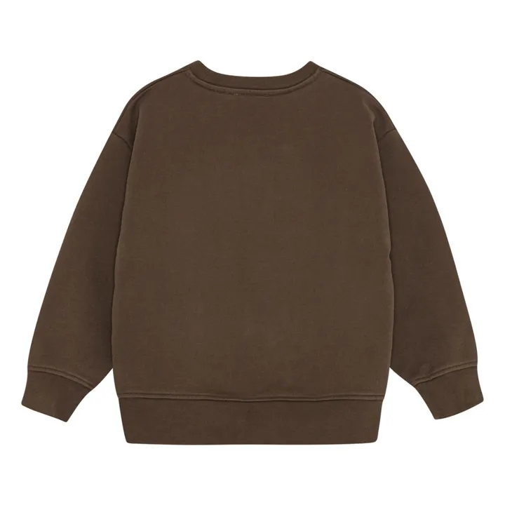 Sweat Norah Coton Bio | Marron- Image produit n°1
