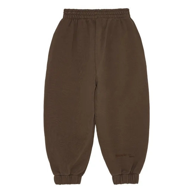 Jogger Ella Coton Bio | Marron
