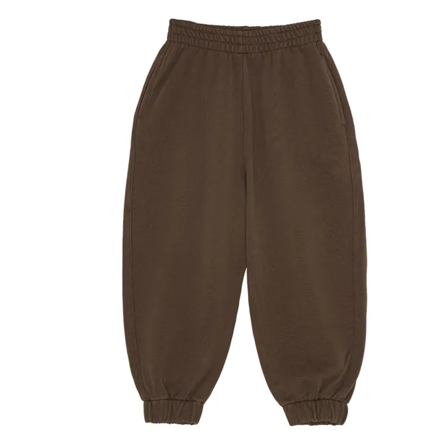 Jogger Ella Coton Bio | Marron