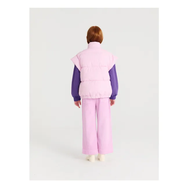 Doudoune Sans Manches N°5 | Rose