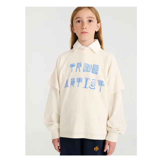 T-Shirt Nr. 1 Bio-Baumwolle | Elfenbeinfarben