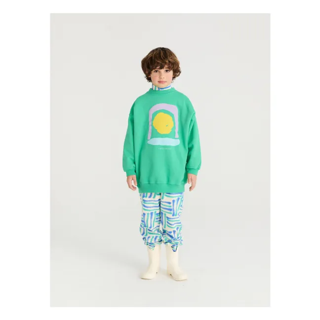 Jogger in cotone organico Aerosol | Blu