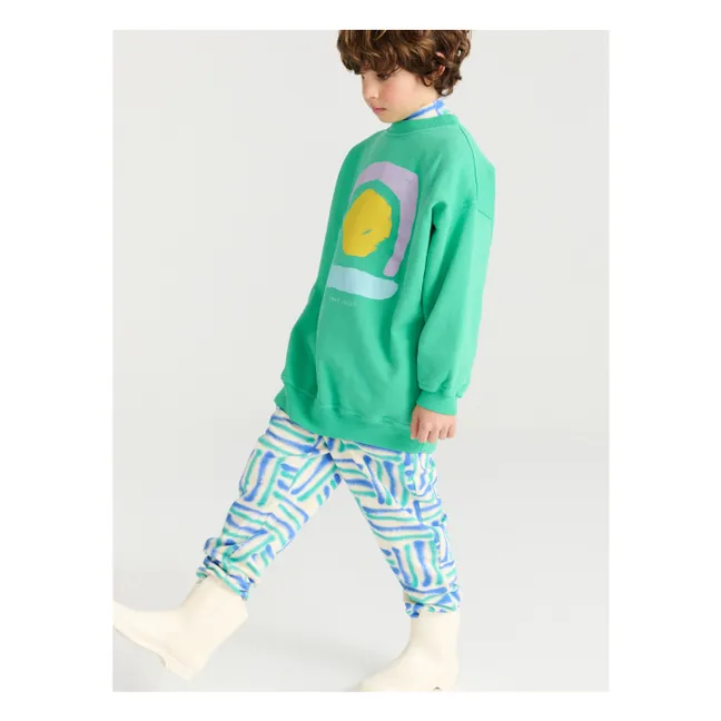 Jogger Aerosol Coton Bio | Bleu