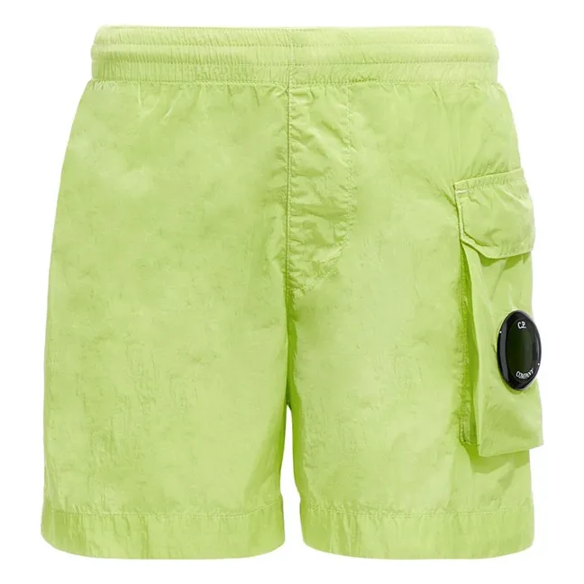 Shorts de baño cargo | Verde