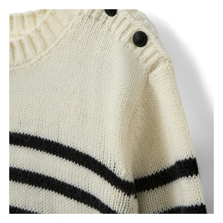 Pull Tildasy Rayé | Blanc- Image produit n°2