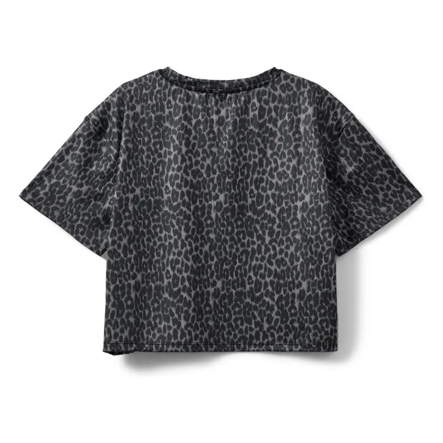 Maglietta Maisy Leopard | Grigio