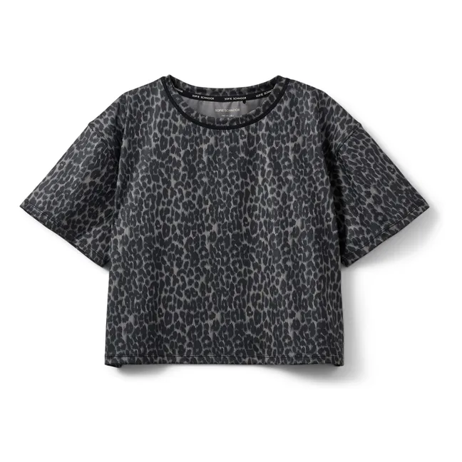 Maglietta Maisy Leopard | Grigio
