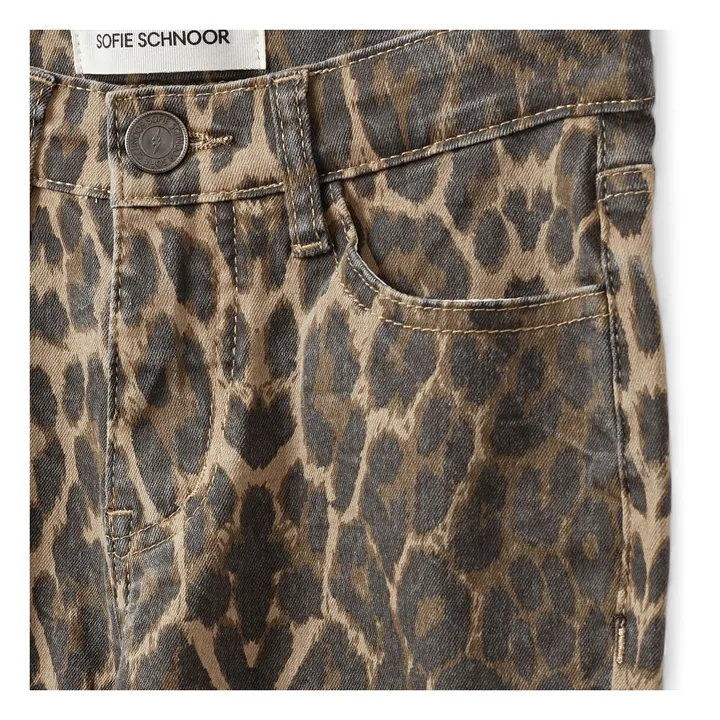Jean Sofiasy Leopardo  | Marrón- Imagen del producto n°2