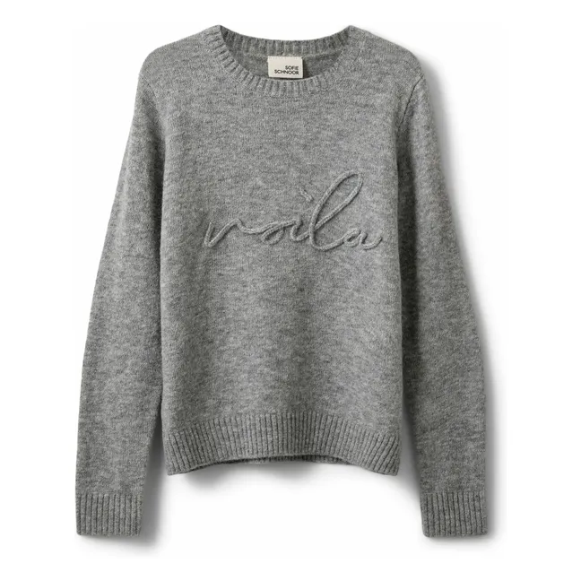 Minniksy Wool Sweater | Grey