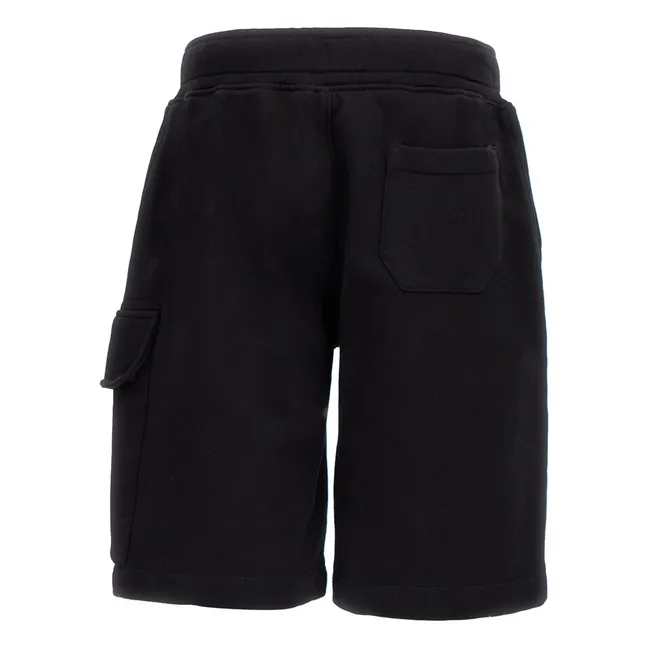 Jogger Cargo Shorts | Black