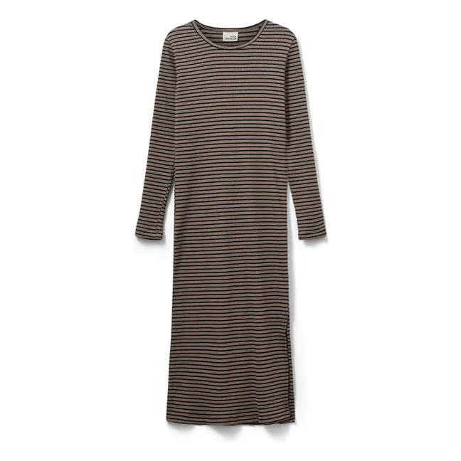 Facitasy Kleid | Hellbraun