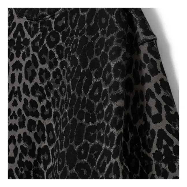 Elisy Sudadera de leopardo | Gris