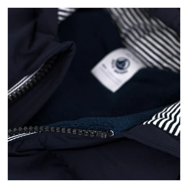Doudoune Matte | Bleu nuit