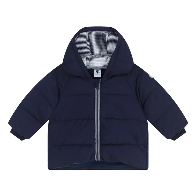 Doudoune Matte | Bleu nuit