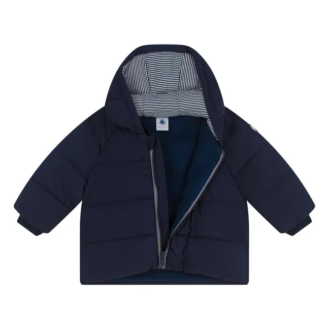 Doudoune Matte | Bleu nuit