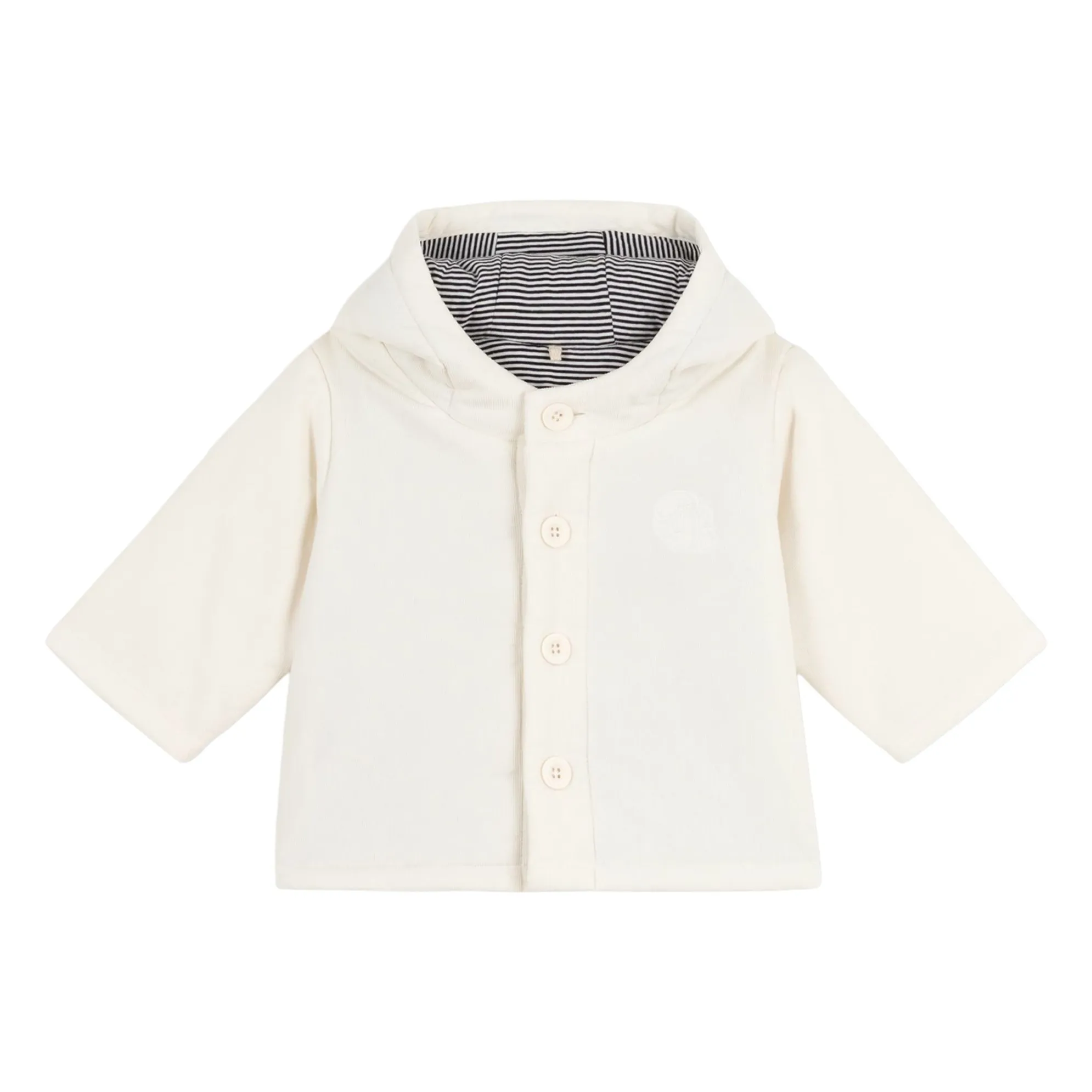 Veste Velours Côtelée | Ecru- Image produit n°0