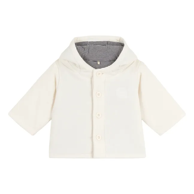 Veste Velours Côtelée | Ecru