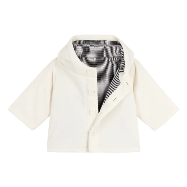 Veste Velours Côtelée | Ecru