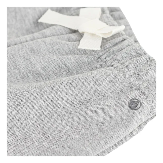 Pantalon Molletonné Uni | Gris chiné