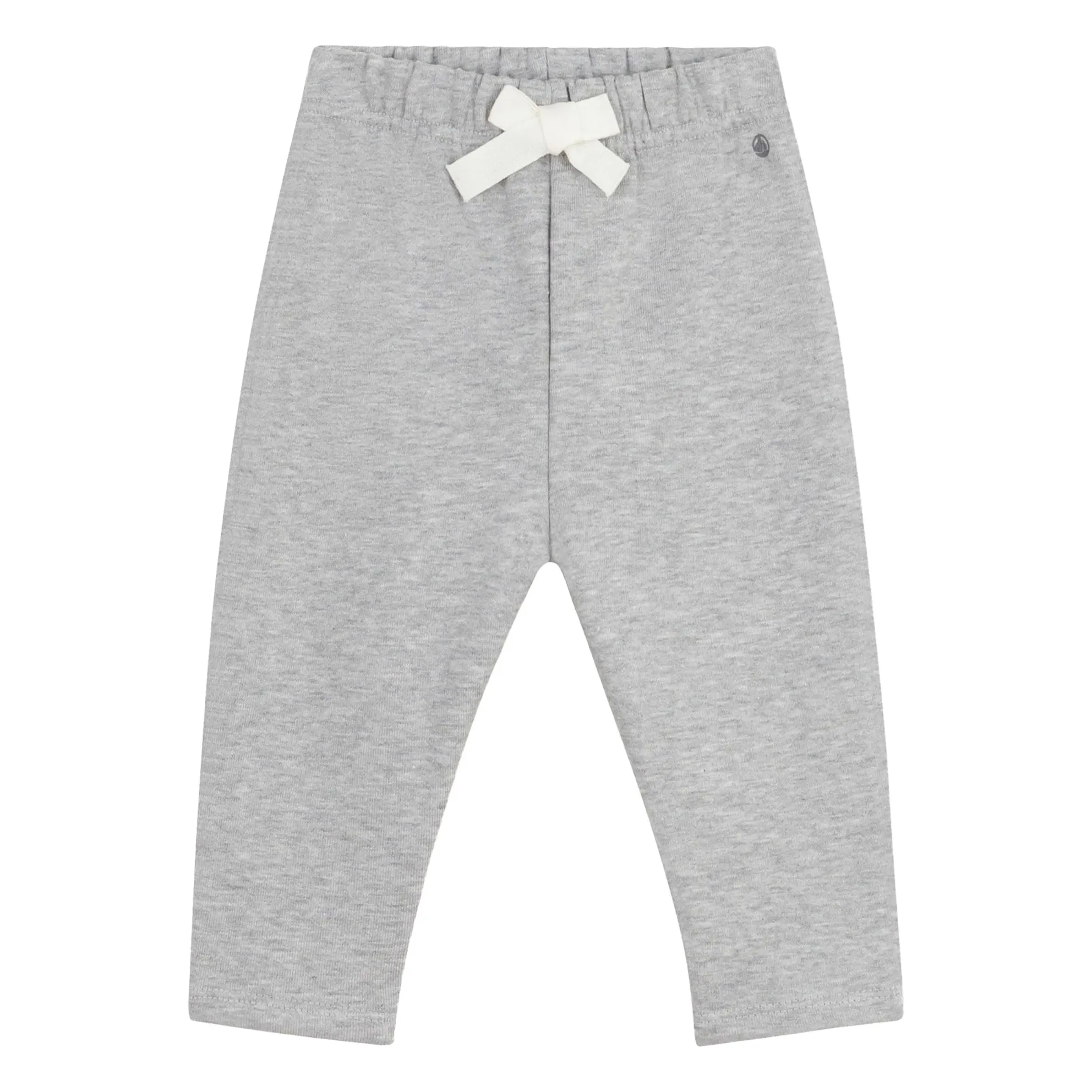 Petit Bateau Heather Grey Plain Fleece Pants