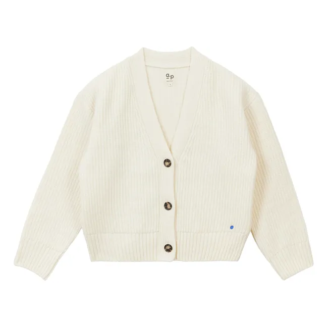 Gilet Gihane Laine | Ecru