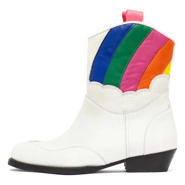 Bottes Cowboy Passiflora | Blanc