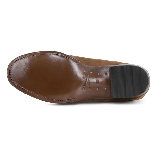 Bottes Midnight Western Suède | Camel