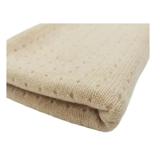 Couverture Cachemire Bio | Caramel