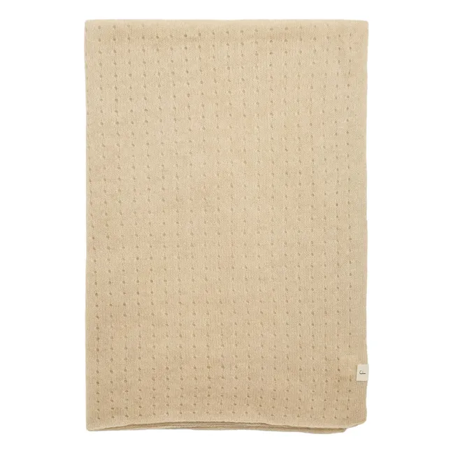 Couverture Cachemire Bio | Caramel